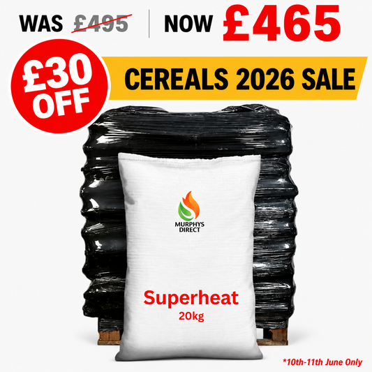 Superheat Smokeless Coal (1 Tonne) 50 x 20kg Bags